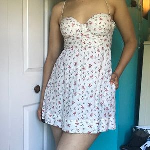 Guess Pinup Floral Mini Dress with Pockets 🌹